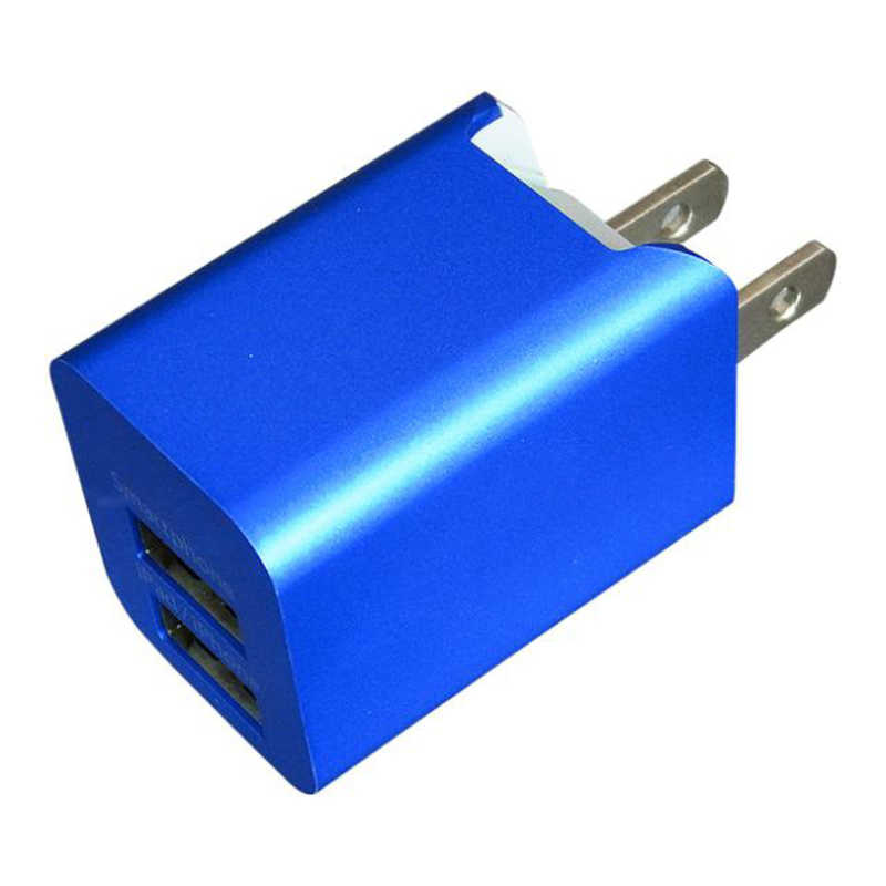 ティレイズ ティレイズ [USB給電] AC - USB充電器 2.4A (2ポｰト) BAC2U24SBL ブルｰ AC - USB充電器 2.4A (2ポｰト) BAC2U24SBL ブルｰ