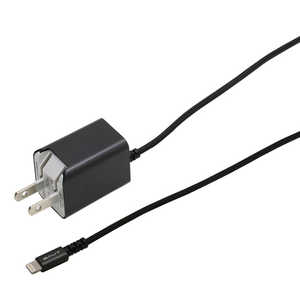 バウト プレミアムシリーズ ケーブル一体型AC充電器HARD CABLE 2.4A 1.5mGM BACLAN24GM(ガン バウト プレミアムシリーズ ケーブル一体型AC充電器HARD CABLE 2.4A 1.5mGM BACLAN24GM(ガン
