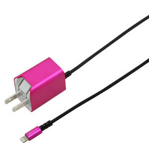 バウト プレミアムシリーズ ケーブル一体型AC充電器HARD CABLE 2.4A 1.5mMA BACLAN24MA(マゼ