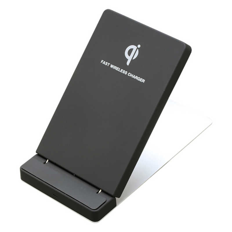 バウト バウト ワイヤレス充電スタンド 角度自在Qi対応 BQIMSA01100BK ブラック [ワイヤレスのみ] BQIMSA01100BK ブラック [ワイヤレスのみ]