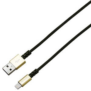 ティレイズ プレムアムシリーズLightning USB HARDケーブル 2.0m GD BUSLAN200GD(ゴｰ