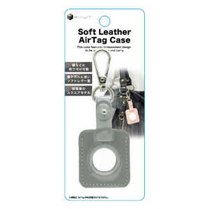 ティレイズ AirTagレディースレザーケース バウト BAT01GY グレー ティレイズ AirTagレディースレザーケース バウト BAT01GY グレー