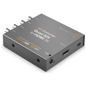 BLACKMAGICDESIGN [SDI 入力-出力 HDMI] Mini Converter Quad SDI to HDMI 4K 2 CONVMBSQUH4K2