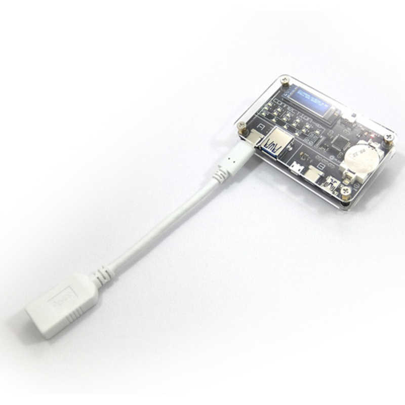 ビットトレードワン ビットトレードワン USBケーブルの性能を確認できる検証デバイス USB CABLE CHECKER 2 ADUSBCIM ADUSBCIM