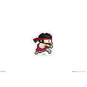 カナリア ストリートファイター6 クリアステッカー 01 RYU カナリア ストリートファイター6 クリアステッカー 01 RYU