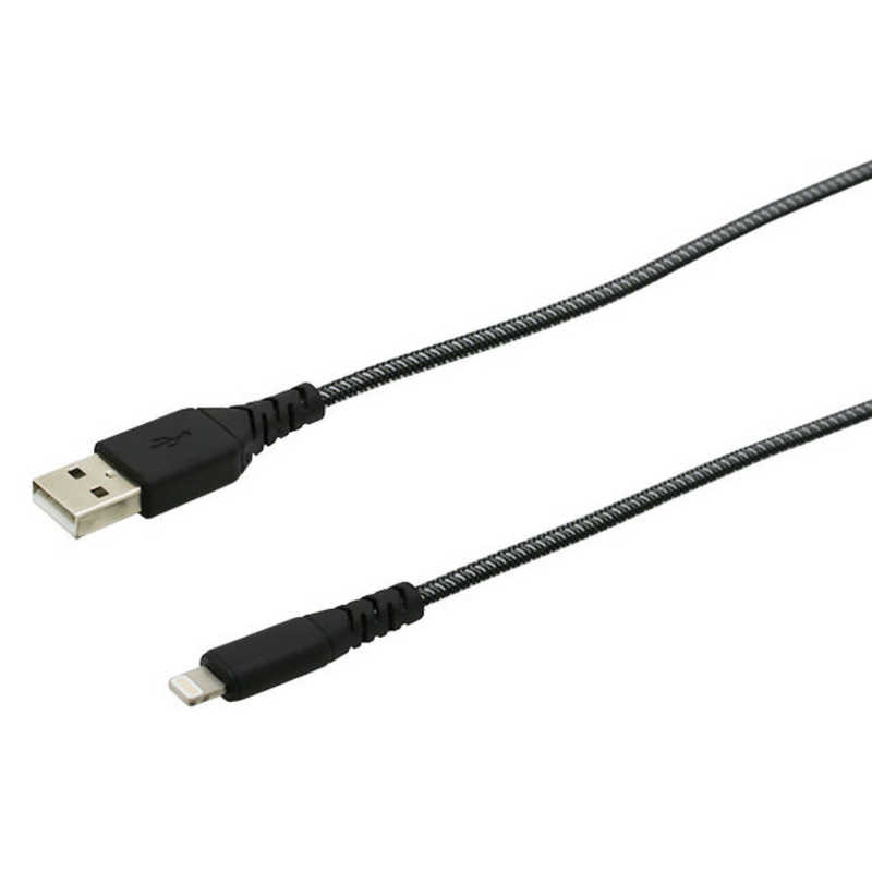 ティレイズ ティレイズ タブレット/スマートフォン対応[Lightning]USBケーブル WLCKS050K ブラック [0.5m] WLCKS050K ブラック [0.5m]