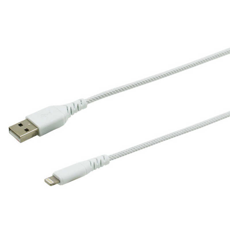 ティレイズ ティレイズ タブレット/スマートフォン対応[Lightning]USBケーブル WLCKS050W ホワイト [0.5m] WLCKS050W ホワイト [0.5m]