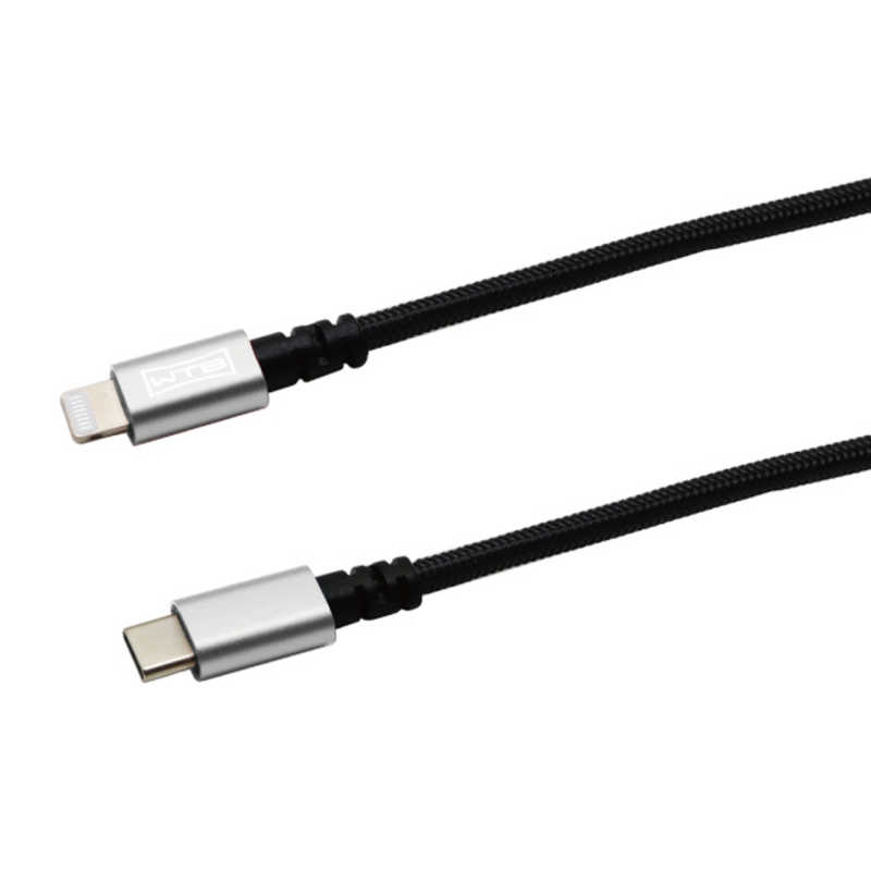 ティレイズ ティレイズ USB Type-C to ライトニング ケーブル PREMIUM 1.0m SV WCLCAN100SV(シルハ WCLCAN100SV(シルハ