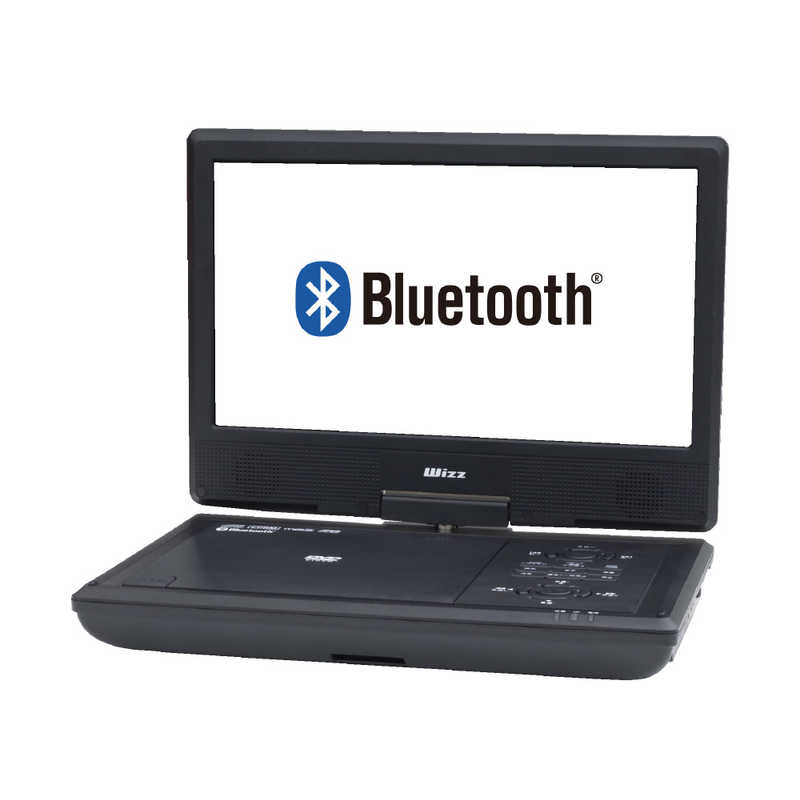 Wizz Bluetooth搭載 10 1インチ ポータブルdvdプレーヤー Wpdbt1070 の通販 カテゴリ テレビ レコーダー Wizz 家電通販のコジマネット 全品代引き手数料無料