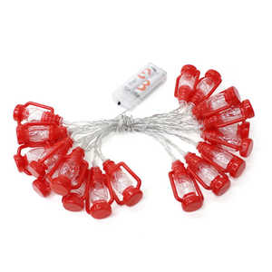 キーストーン LED ストリングランタン 20P レッド LEDRSTRING2 キーストーン LED ストリングランタン 20P レッド LEDRSTRING2