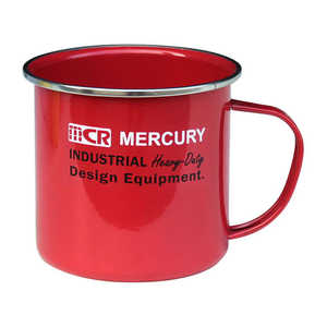 キーストーン MERCURY エナメルマグ ME0495 75.レッド ME0495MUG