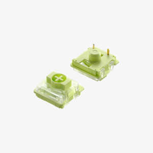 NUPHY å Gateron Low-profile Switches 100 Aloe (Linear 37gf) Gateron-a