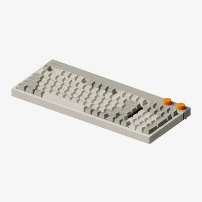 LOFREE キーボード Block(英語配列) ［有線・ワイヤレス /Bluetooth 