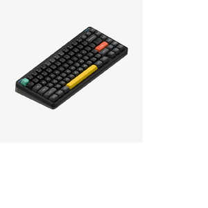 NUPHY キーボード Halo75 V2(ミント軸・英語配列) ［有線・ワイヤレス /Bluetooth・USB］ ブラック b75v2m
