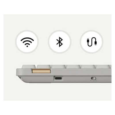 LOFREE キーボード Flow Lite JIS ビンテージグレー [有線・ワイヤレス