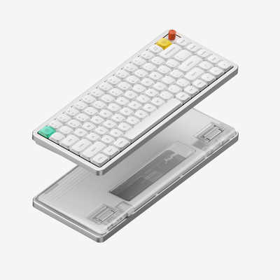 キーボード NuPhy AIR75V3WirelessMechanicalKeybyrd NUPHY メカニカルキーボード Air75 V3・Ansi・Brown nano軸(タクタイル