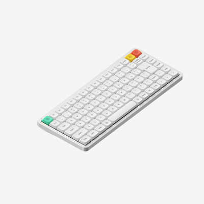 NuPhy Air75 v1 赤軸　キーボード 本体 オシャレすぎる薄型ワイヤレスメカニカルキーボード】NuPhy