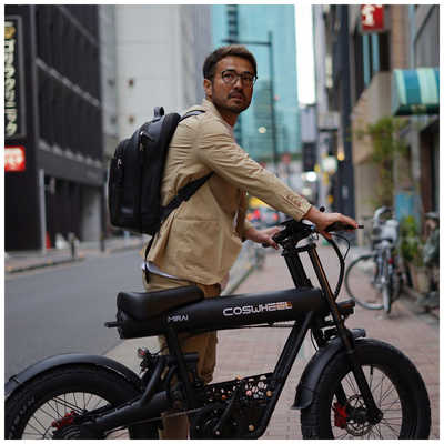 COSWHEEL 電動アシスト自転車 マットブラック