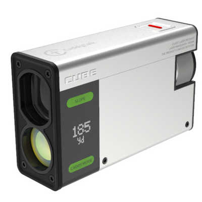 CaddyTalk CUBE [レトロシルバー] ゴルフレーザー距離計