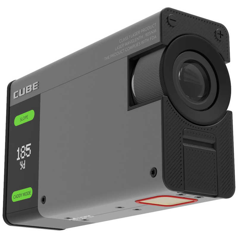 GOLFZON GOLFZON ゴルフ レーザー 距離測定器 CaddyTalk CUBE キャディトーク キューブ ガンメタルブラック CUBEBK CUBEBK