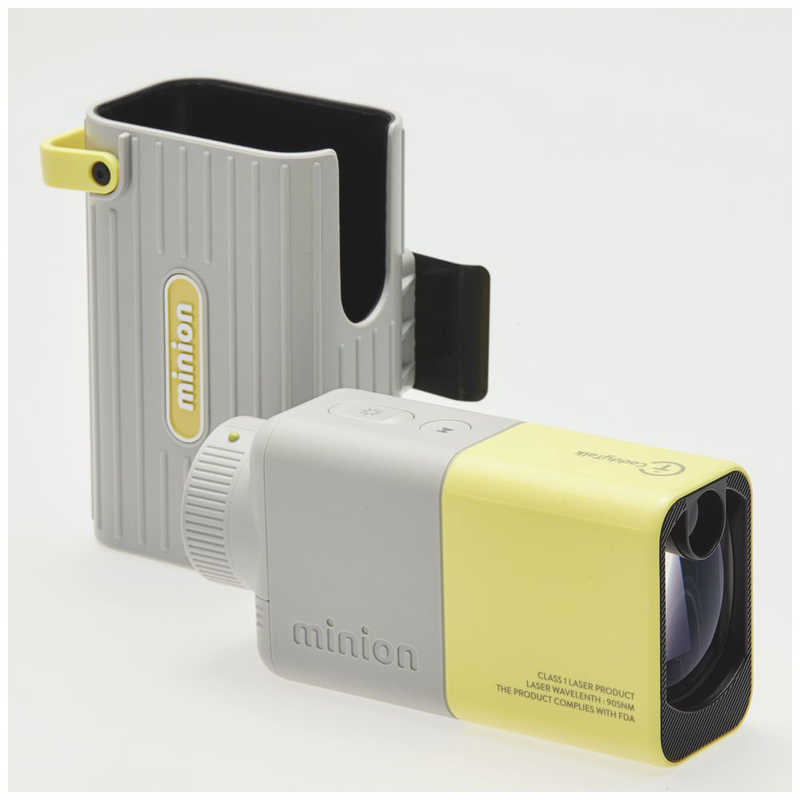 GOLFZON GOLFZON ゴルフ 距離測定器 CaddyTalk minion（キャディトーク ミニオン） イエロー×グレイ  