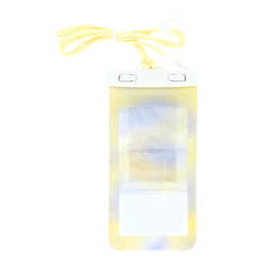 フラワーリング 防水スマホケース マルチ対応 水彩 イエロー FLBOUSUICASE フラワーリング 防水スマホケース マルチ対応 水彩 イエロー FLBOUSUICASE