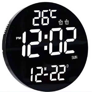 GOLWIS LED WALL CLOCK CLOCK0059BK