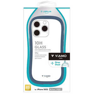 MSソリューションズ iPhone 14 Pro 6.1インチ 耐傷・耐衝撃ハイブリッドケース 「ViAMO freely」 ネイビー LN-IP22VMFNV