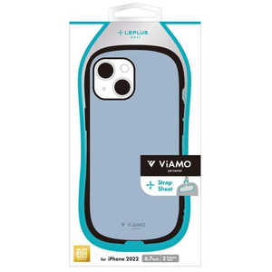 MSソリューションズ iPhone 14 Plus 6.7インチ 耐衝撃ケース ViAMO personal ブルー LN-IA22VMPLBL