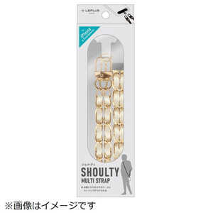 MSソリューションズ ショルダーストラップ SHOULTY MULTI STRAP 編み込みチェーンタイプ アイボリー LNSS06IV MSソリューションズ ショルダーストラップ SHOULTY MULTI STRAP 編み込みチェーンタイプ アイボリー LNSS06IV