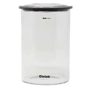 KOU 保存容器 700ml Cielob 真空キャニスターラウンド ホゾンヨウキ700MLCIE
