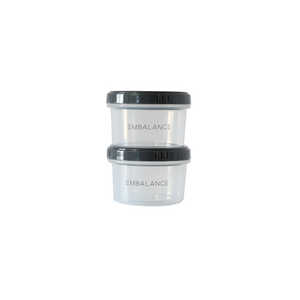 ウィルマックス EMBALANCE 保存容器 130ml ラウンドコンテナ 丸型 XS 同色2個セット T12211