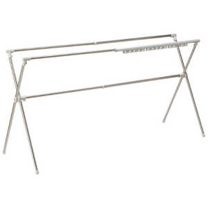 積水樹脂 多機能 物干し 布団干し スタンド 幅約134～230cm ステン＆ライトグレー FDX-100S