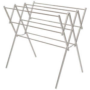 積水樹脂 物干し台 ステンレス ステン＆ホワイト DS150W