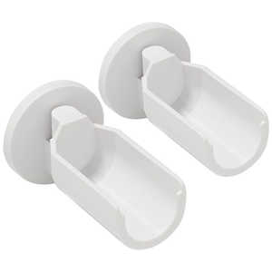 積水樹脂 物干し竿受け 壁面 簡単取付 石膏 ボード ホワイト HTM1TP