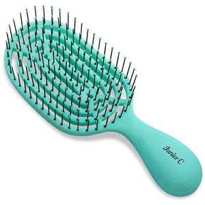 NUWAY ヘアブラシ Junior C グリーン NJC-GN NUWAY ヘアブラシ Junior C グリーン NJC-GN