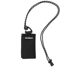 WILDTHINGS WILD THINGS ネックウォレット BLACK WT3803601 WILDTHINGS WILD THINGS ネックウォレット BLACK WT3803601