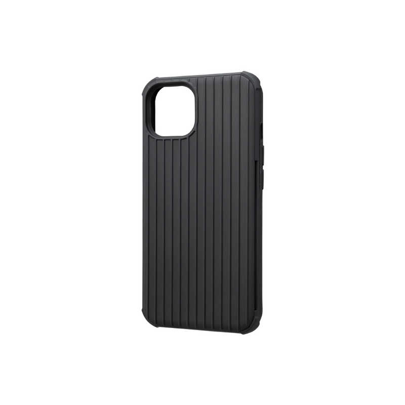 坂本ラヂヲ 坂本ラヂヲ iPhone 13 Rib-Slide Hybrid Shell Case ブラック  CHCRSIP14BLK CHCRSIP14BLK