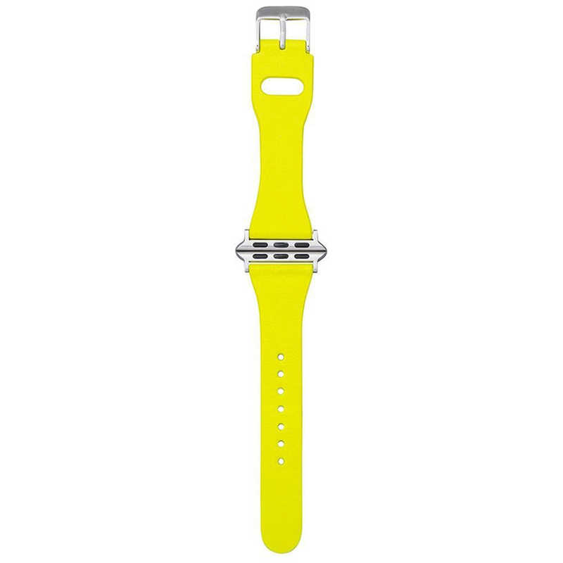 坂本ラヂヲ 坂本ラヂヲ Baby Neon Genuine Leather Watchband (41/40/38mm) イエロー CWBBN-AW02NYL CWBBN-AW02NYL