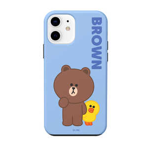 ROA iPhone 12 mini 5.4б BASIC DUAL GUARD_BROWN &SALLY KCECSB039