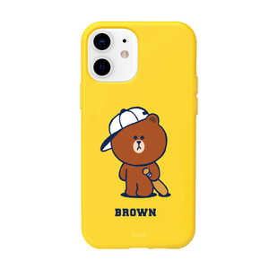 ROA iPhone 12 mini 5.4インチ対応 Browns Sports Club COLOR SOFT_BROWN BASE BALL KCECSB040