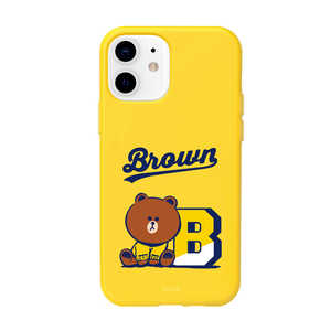 ROA iPhone 12 mini 5.4インチ対応 VARSITY COLOR SOFT_BROWN KCECSB042