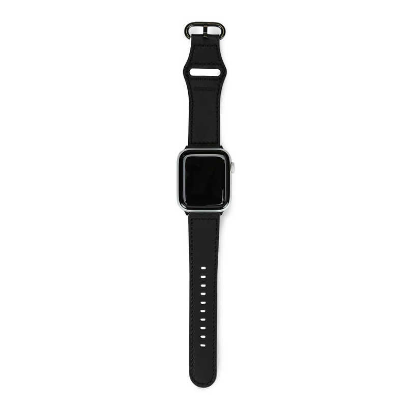 ROA ROA Apple Watch 44mm/42mm用 GENUINE LEATHER STRAP ブラック EGARDEN EGD20591AW EGD20591AW