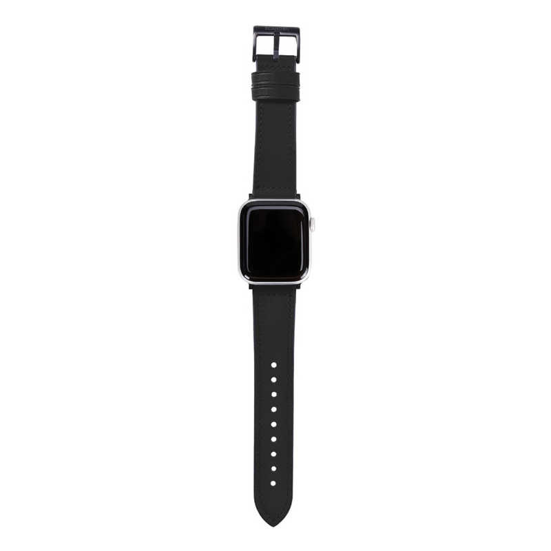 ROA ROA Apple Watch 40mm/38mm用 GENUINE LEATHER STRAP AIR ブラック EGARDEN EGD20599AW EGD20599AW