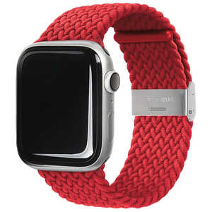 ROA Apple Watch 44mm/42mm用 LOOP BAND レッド EGARDEN EGD20653AW