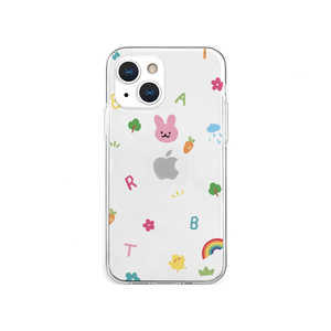 ROA iPhone 13 mini 5.4インチ AKAN ソフトクリアケース ウサギ AK20968I13MN ROA iPhone 13 mini 5.4インチ AKAN ソフトクリアケース ウサギ AK20968I13MN