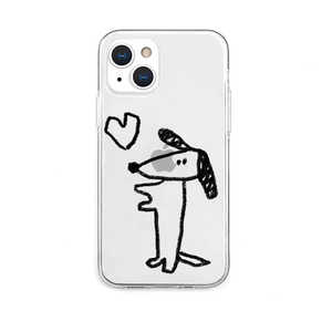 ROA iPhone 13 対応 6.1inch ソフトクリアケース イヌハート AK20989I13 ROA iPhone 13 対応 6.1inch ソフトクリアケース イヌハート AK20989I13