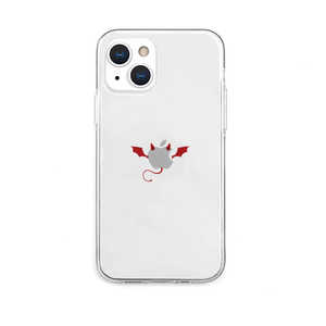 ROA iPhone 13 対応 6.1inch ソフトクリアケース 悪魔 AK20994I13 ROA iPhone 13 対応 6.1inch ソフトクリアケース 悪魔 AK20994I13