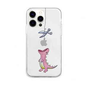 ROA iPhone 13 Pro 対応 6.1inch ソフトクリアケース はらぺこザウルス ピンク AK21005I13P ROA iPhone 13 Pro 対応 6.1inch ソフトクリアケース はらぺこザウルス ピンク AK21005I13P