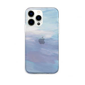 ROA iPhone 13 Pro 対応 6.1inch 3眼 ソフトクリアケース　Blue　pastel AK21012I13P